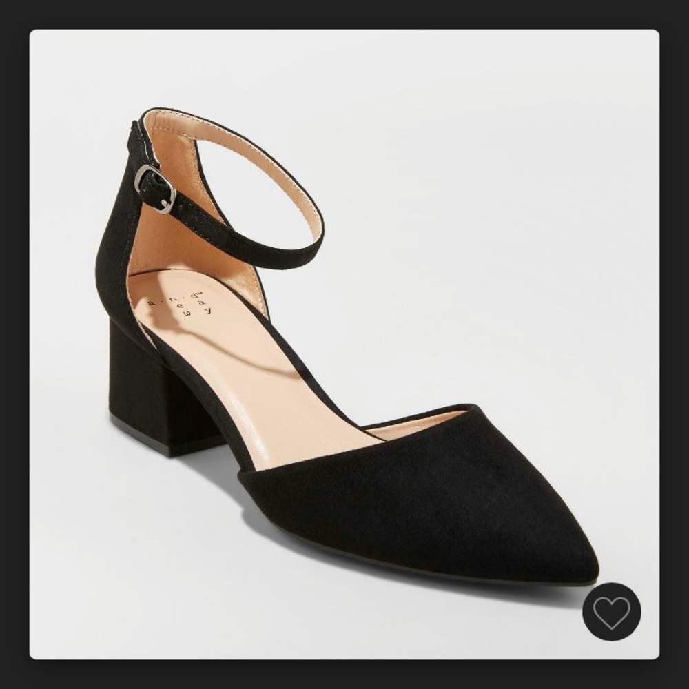 A New Day Low Heel with Ankle Strap!